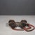 Antique Leather Wrapped German Binoculars and Case c.1921 For Sale - Image 4 of 10