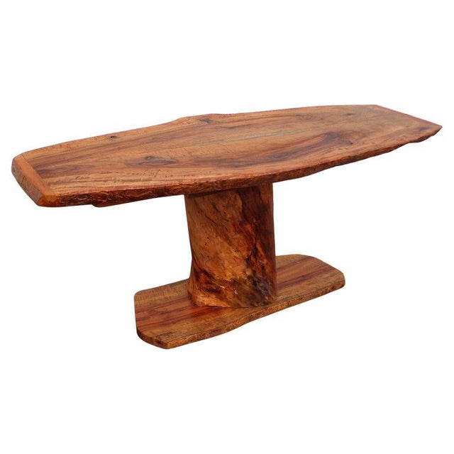 Late 20th Century Live Edge Coffee Table For Sale - Image 10 of 10