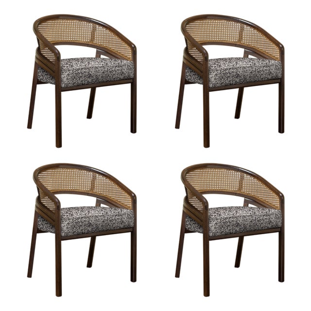 Spencer Dining Chairs by Wood Tailors Club, Set of 4 For Sale