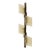 Vintage 1970s Dallux Brutalist Sconce For Sale
