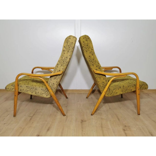1960s Set of Lounge Chairs by Antonin Suman for Ton For Sale - Image 5 of 18