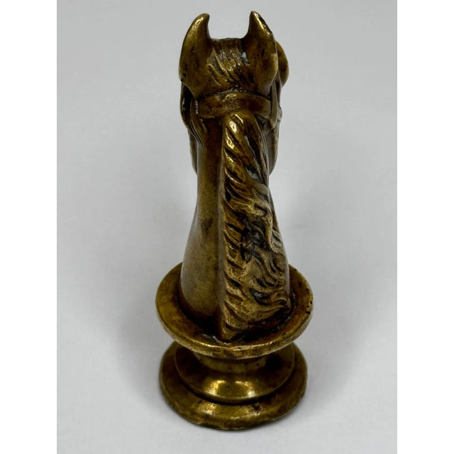 Georgian Equestrian Horse Head Armorial Desk Seal c.1770–1800 For Sale - Image 4 of 10