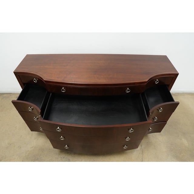 Caracole Bow Front 12 Drawer Dresser For Sale - Image 14 of 17