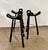 Brutalist Brutalist Marbella Bar Stools by Sergio Rodrigues for Conoform, 1960s, Set of 3 For Sale - Image 3 of 13