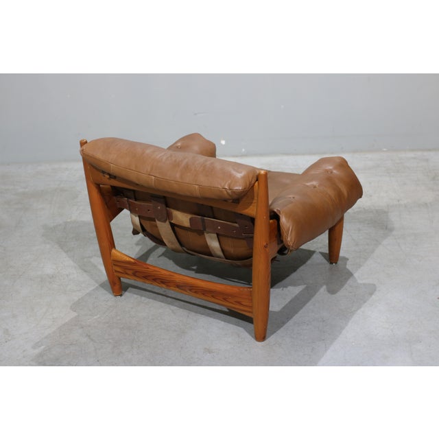 Set of Sheriff Lounge Chair and Ottoman by Sergio Rodrigues for ISA, 1960s For Sale - Image 9 of 14