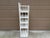 Late 19th Century American Victorian White Painted Bamboo Étagère For Sale - Image 12 of 12