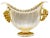 Footed Bowl with Gold Leaf & Grapes by Ercole Barovier for Barovier, Toso & Co., 1949 For Sale