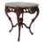 19th Century Rococo Carved Wood and Marble Side Table For Sale