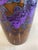 Mid-Century Brown, Purple and Blue Ceramic Vase from Scheurich, 1954 For Sale - Image 12 of 14