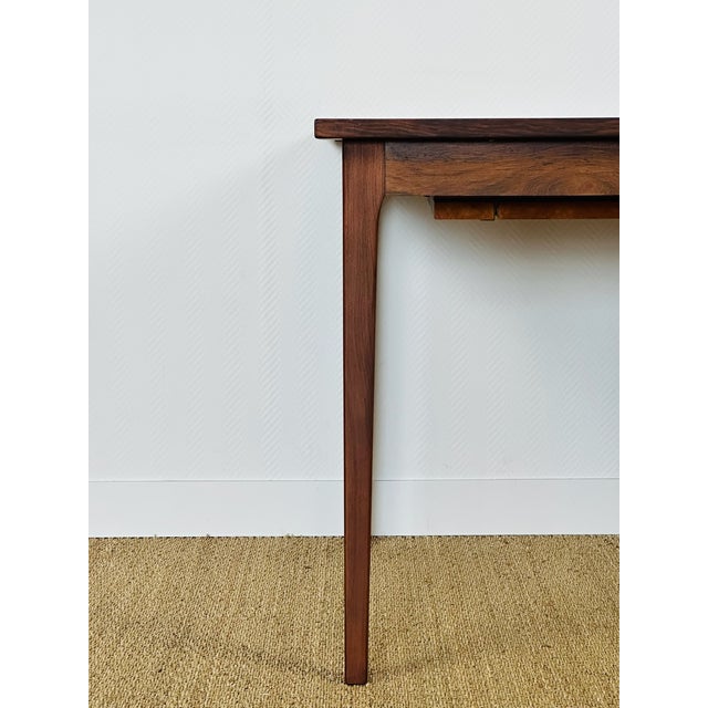 Scandinavian Walnut Dining Table with Butterfly Extensions, 1960 For Sale - Image 13 of 18