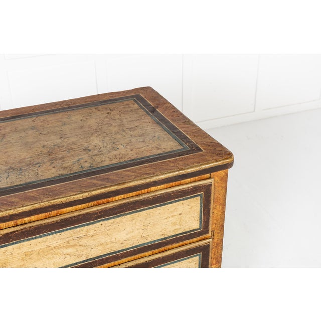 Antique Italian Painted Commode, 1700s For Sale - Image 5 of 10