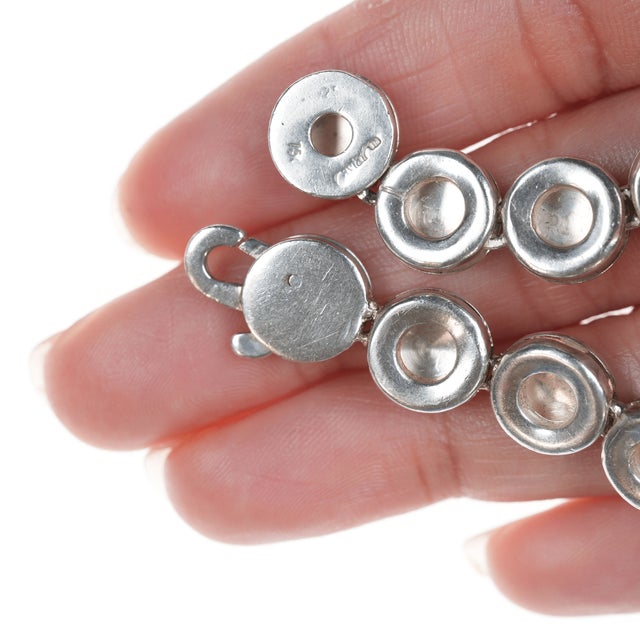 Metal Lagos Caviar 18k/sterling Mabe Pearl Necklace For Sale - Image 7 of 10