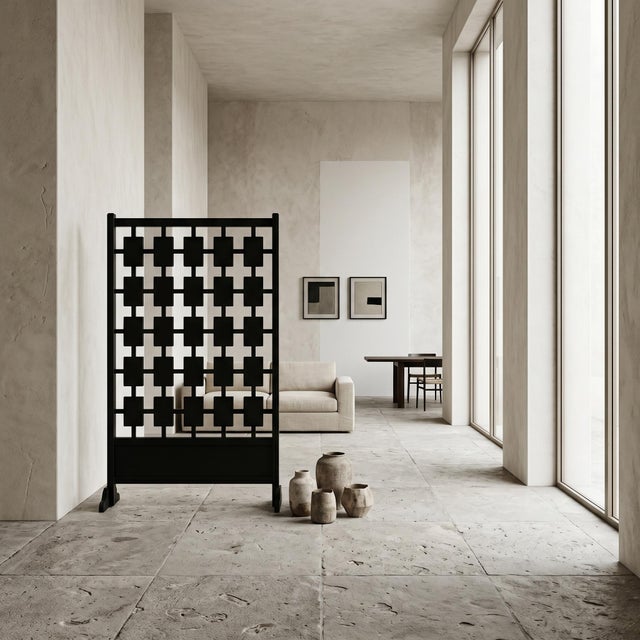 Vintage Spanish Folding Screen, 1950s For Sale - Image 4 of 11