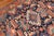 Zabihi Collection Antique Persian Square Navy Geometric Heriz Rug - 5' x 5'8" For Sale - Image 4 of 8