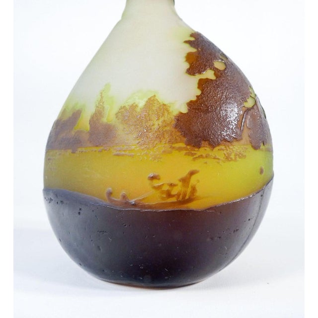 Art Nouveau Vase by Gallé, France, 1800s For Sale - Image 17 of 18