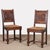 French Straw-Seated Chairs in Wood, 1940, Set of 2 For Sale - Image 9 of 9