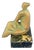 Frank Romero, Stylized Woman, 1950s, Terracotta with Marble Base For Sale