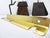 Wall Mount ~ Mid Century Modernist Brass Fireplace Tools Set ~ Donald Deskey Era For Sale In Seattle - Image 6 of 17