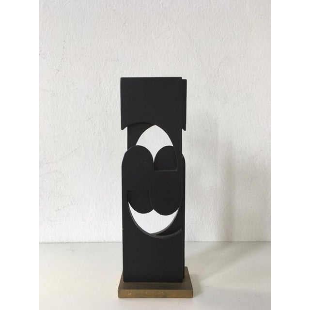 Postmodern Abstract Bronze Sculpture attributed to Roberto Vecchione, Italy, 1998 For Sale - Image 12 of 16