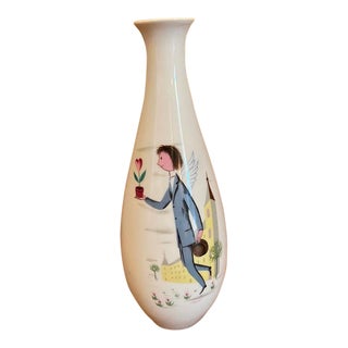 Raymond Peynet for Rosenthal 1950's Bud Vase For Sale
