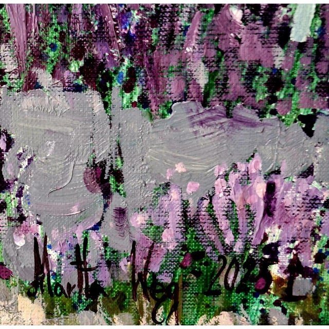 Martta Weg, Mostowka Heathers (Cycle: The Forest), Oil on Canvas, 2025 For Sale - Image 7 of 8