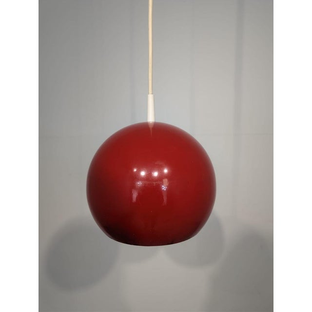 Topan VP6 Ball Pendant Lamp by Verner Panton, 1960s For Sale - Image 13 of 18
