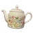 Vintage Oval English Mandarin Tea Pot For Sale
