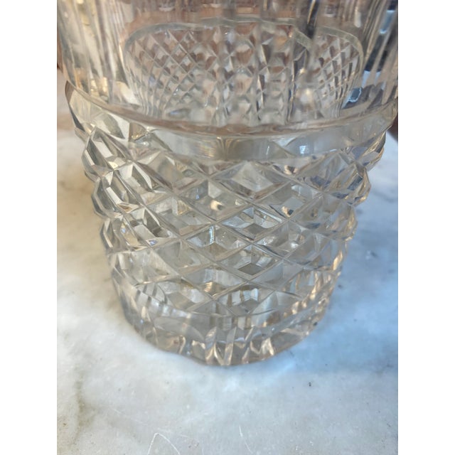 1950s Decorative Crystal Bottle Made in Italy For Sale In Los Angeles - Image 6 of 7