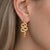 Not Yet Made - Made To Order Massive Snake Earrings With Citrines in Opened Mouth, Pair For Sale - Image 5 of 9