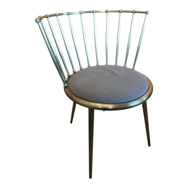 Mid Century Modern Cantori Aurora Barred Back Chair For Sale