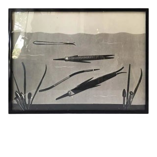 1950s Laurence Tilley Photograph of Fish Made from Files For Sale