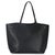 Louis Vuitton Black Grained Calfskin Lockme Cabas Tote For Sale - Image 4 of 8
