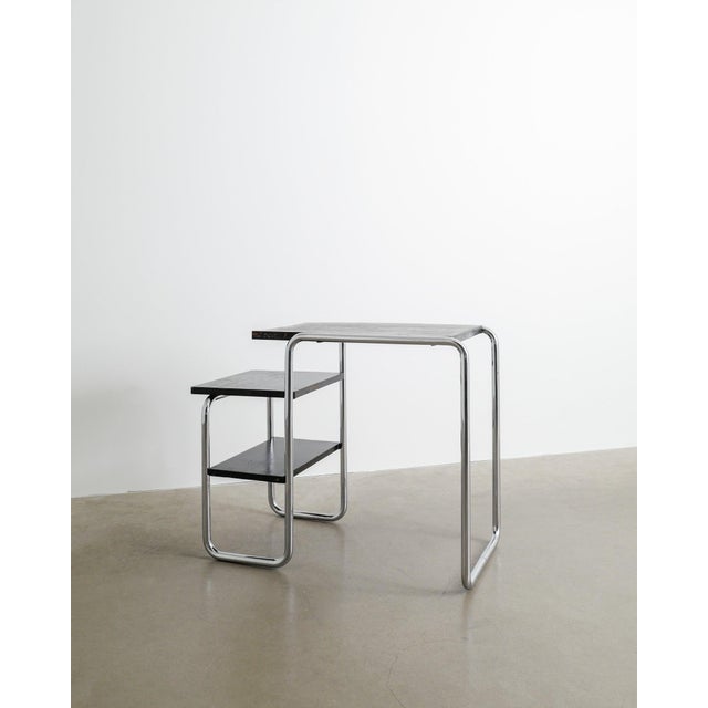 Bauhaus Mid Century German B21 Wooden Desk by Marcel Breuer for Thonet, 1930s For Sale - Image 3 of 6