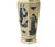 Vintage Rhombus Shape Blue White Eight Immortal Graphic Porcelain Vase For Sale - Image 17 of 18