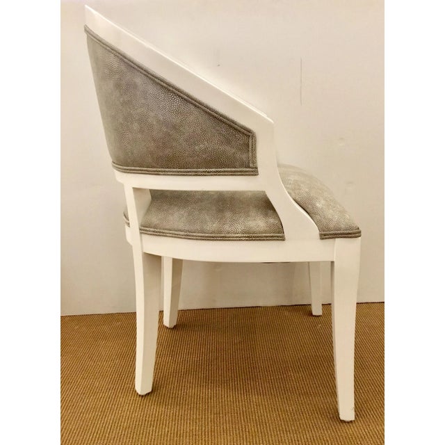 2010s Modern Made Goods Sylvia White Side Chair For Sale - Image 5 of 7