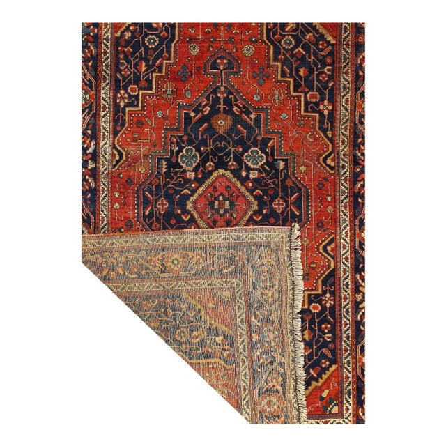 Traditional Pasargad DC Persian Antique Farahan Rug For Sale - Image 3 of 7