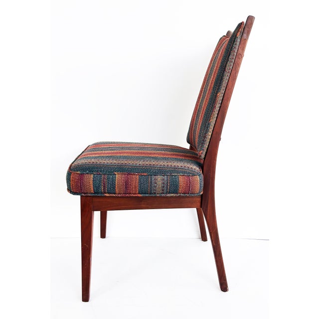 1960s Attributed to John Keal Brown Saltman Dining Chairs, Set of Four For Sale - Image 9 of 16