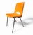 Orange Stackable Polypropylene Chair from Eromes, 1970s For Sale - Image 8 of 8