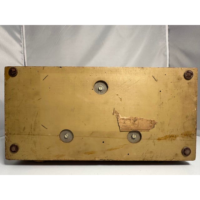 Black Rare 1946 Eames Hoffman Tube Radio Model A 309: MCM Decor (For Parts/Restoration) For Sale - Image 8 of 10
