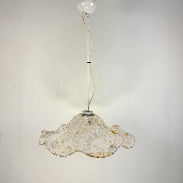 Large Murano Glass Pendant Light by La Murrina, Italy, 1970s For Sale - Image 8 of 10