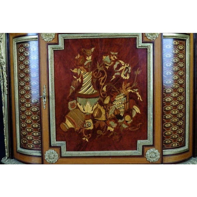 20th Century Louis XV Corner Commode attributed to Jean Henri Riesener For Sale - Image 4 of 11