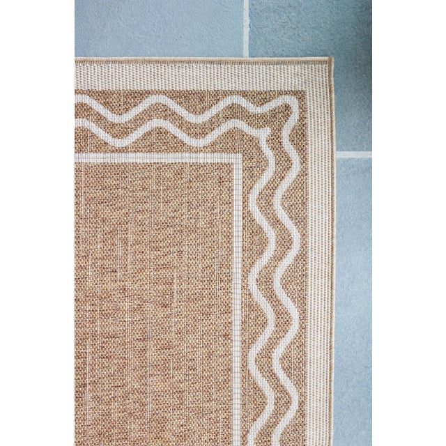 Erin Gates by Momeni Saybrook Ripple Natural Indoor/Outdoor Area Rug 2' X 3' For Sale In Atlanta - Image 6 of 12