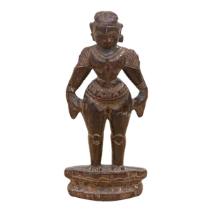 Small Carved Indian Attendant