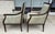 2010s Pair of Ethan Allen Giselle Cut-Velvet Upholstered Bergère Chairs For Sale - Image 5 of 16