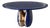 "Alphacute" Round Table With Bronze and Stainless Steel, Handcrafted For Sale