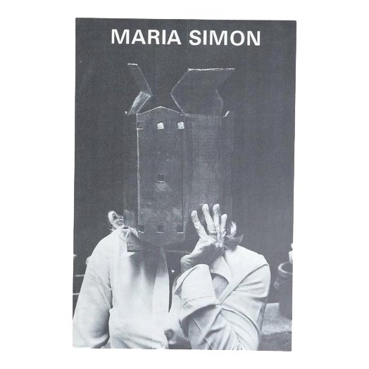 Exhibition Poster by María Simón, 1970s For Sale