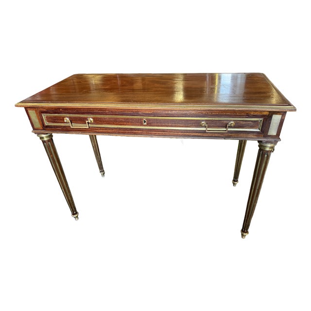 Louis XVI Desk in Walnut For Sale