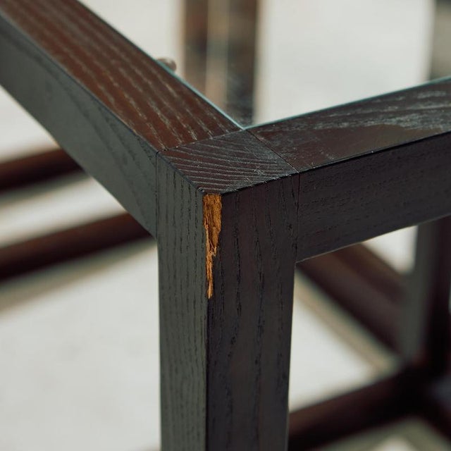 Oak Nesting Tables, Set of 3 For Sale - Image 6 of 15