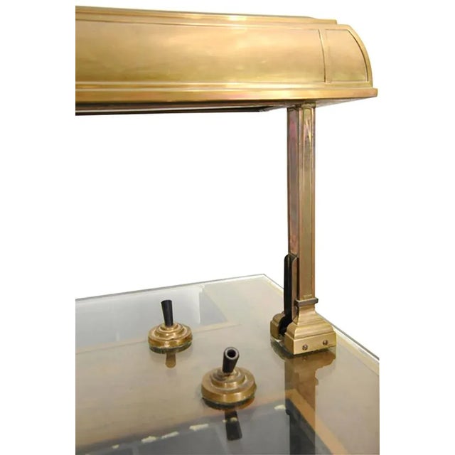1920s Antique Bank Table For Sale - Image 5 of 6