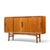 Mid-Century Modern Kurt Østervig Style Mid Century Danish Sculptural Teak High Credenza For Sale - Image 3 of 12